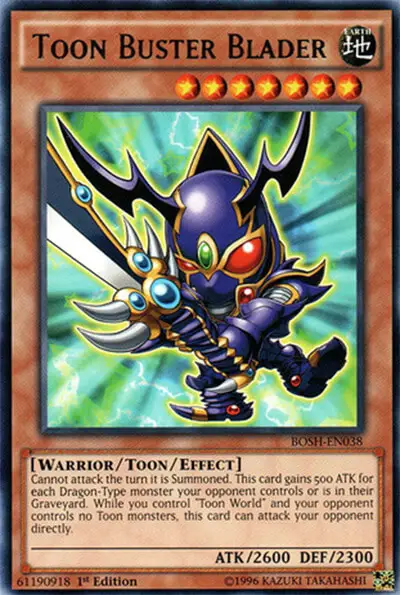 11 toon buster blader card 1