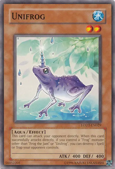 11 unifrog yugioh card 1 15 Best Direct Attack Cards in Yu-Gi-Oh!