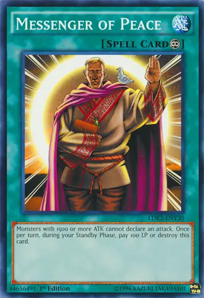 12 messenger of peace ygo card 1 15 Best Stall Cards in Yu-Gi-Oh!