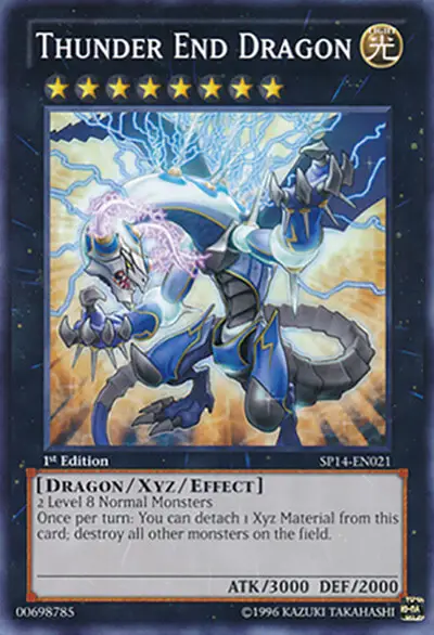 12 thunder end dragon yugioh card 1