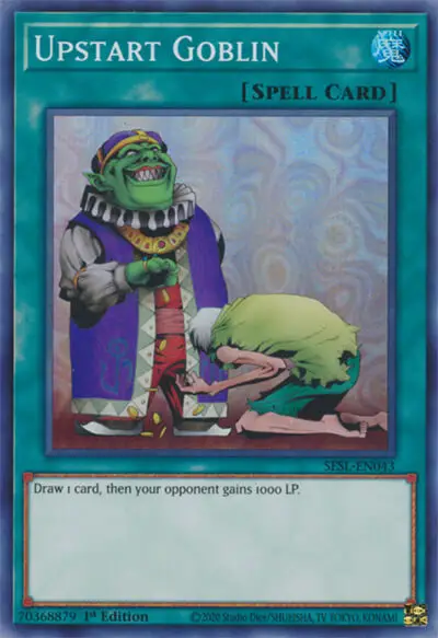 19 upstart goblin ygo card 1 21 Best Staples Cards in Yu-Gi-Oh!