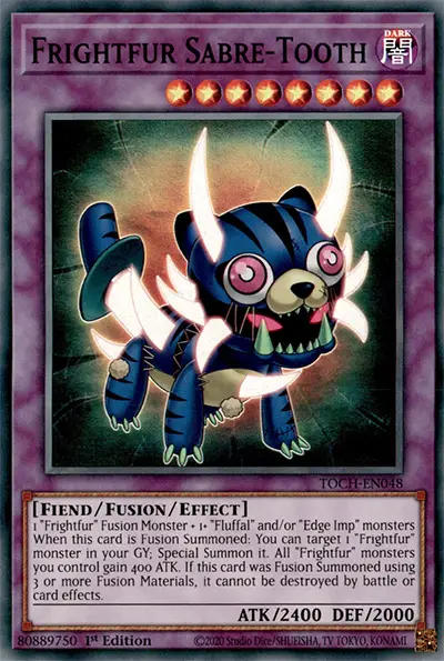 02 frightfur sabre tooth fusion card yugioh 18 Best Fluffal, Edge Imp & Frightfur Cards in Yu-Gi-Oh!