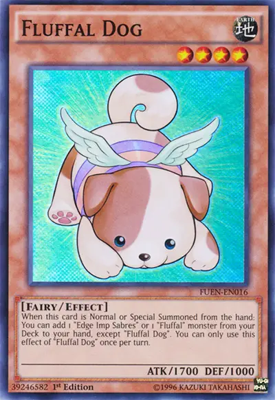 03 fluffal dog card yugioh