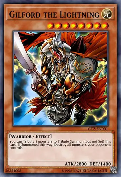 05 gilford the lightning yugioh card 18 Best Joey Wheeler’s Deck Cards in Yu-Gi-Oh!