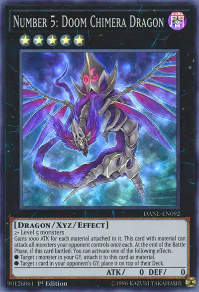 05 no5 doom chimera dragon ygo card