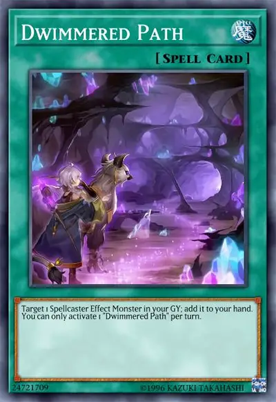 06 dwimmered path yugioh card