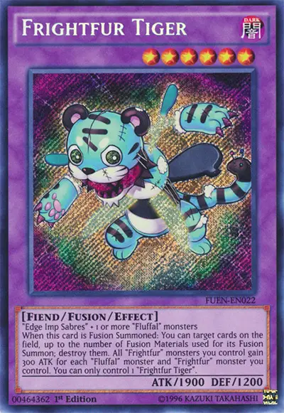 06 frightfur tiger card yugioh 18 Best Fluffal, Edge Imp & Frightfur Cards in Yu-Gi-Oh!