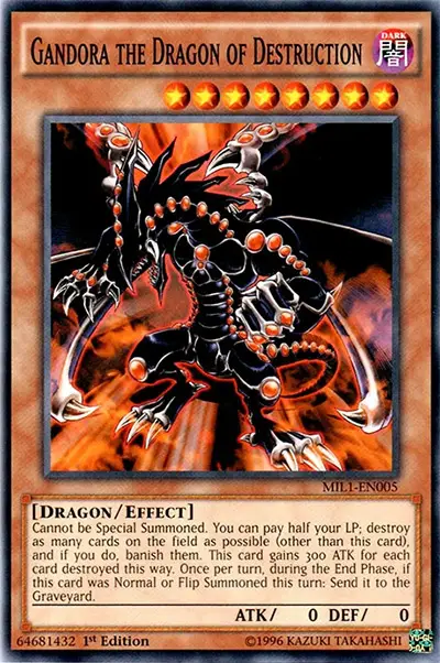 06 gandora the dragon of destruction ygo card