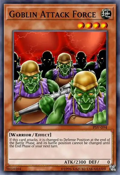 06 goblin attack force card yugioh