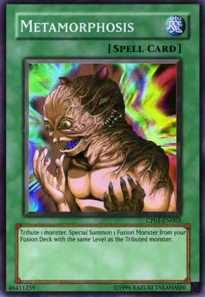 06 metamorphosis yugioh card 1 40 Ugliest & Creepiest Cards in Yu-Gi-Oh!