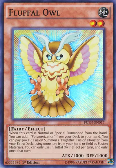 09 fluffal owl card yugioh