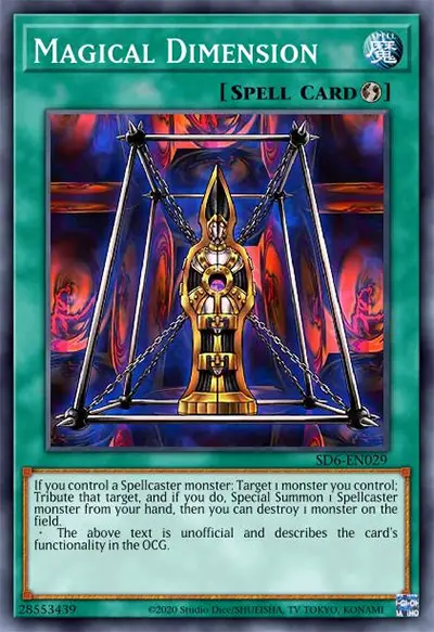 09 magical dimension yugioh card