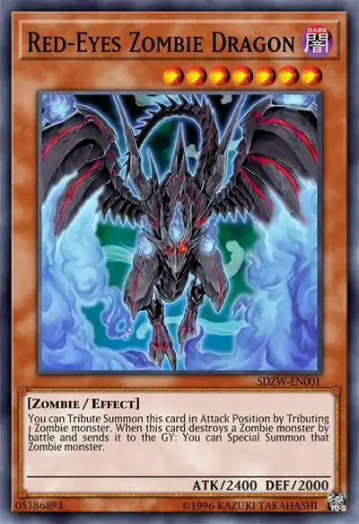 09 red eyes zombie dragon ygo card 18 Best Zombie Cards in Yu-Gi-Oh!