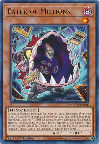 10 eater of millions ygo card