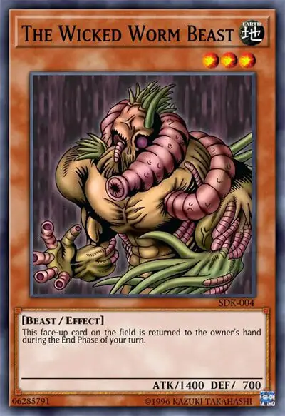 11 the wicked worm beast ygo card 1