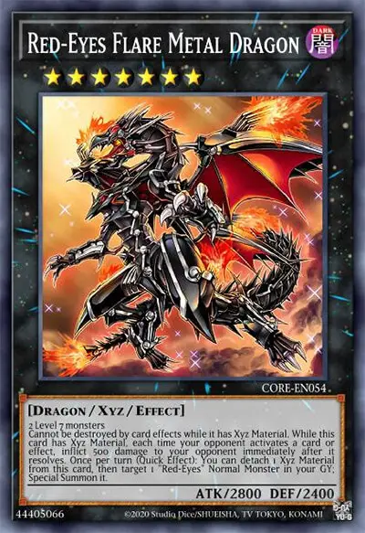 13 red eyes flare metal dragon ygo card 1