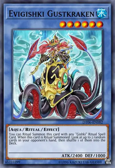 15 evigishki gustkraken ygo card 18 Best Ritual Monsters In Yu-Gi-Oh!