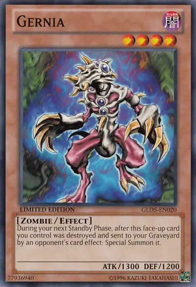 17 gernia yugioh card 1 40 Ugliest & Creepiest Cards in Yu-Gi-Oh!