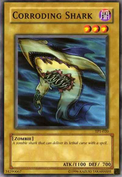 18 corroding shark card yugioh 1 40 Ugliest & Creepiest Cards in Yu-Gi-Oh!