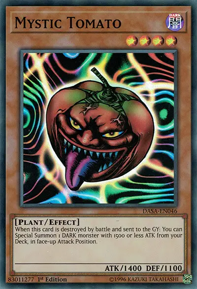 21 mystic tomato yugioh card 1 40 Ugliest & Creepiest Cards in Yu-Gi-Oh!