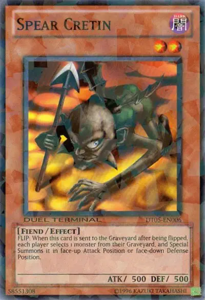 24 spear cretin yugioh card 1 40 Ugliest & Creepiest Cards in Yu-Gi-Oh!