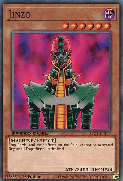 25 jinzo card yugioh 1 40 Ugliest & Creepiest Cards in Yu-Gi-Oh!