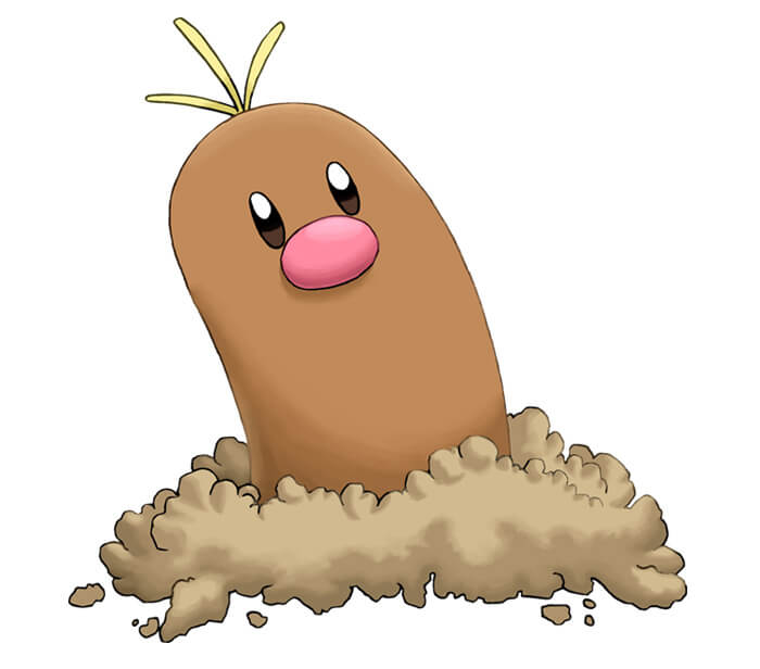 29 diglett alolan form 1 35 Best Alolan Pokémon of All Time