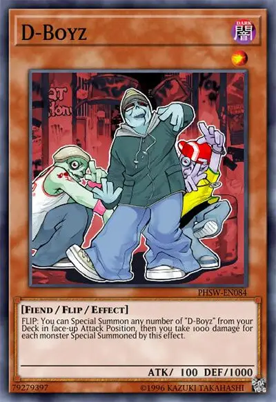 32 d boyz card yugioh 1 40 Ugliest & Creepiest Cards in Yu-Gi-Oh!