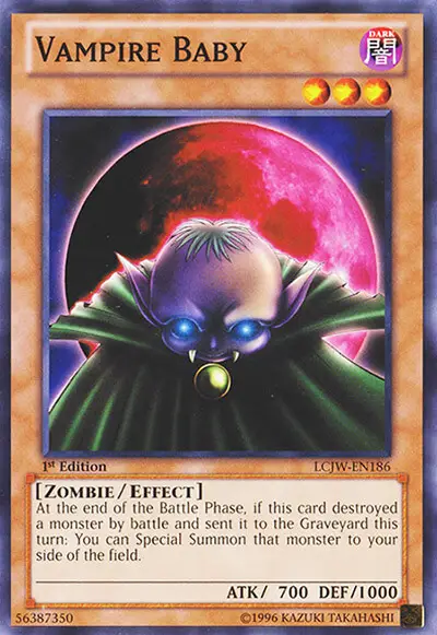 34 vampire baby card yugioh 1 40 Ugliest & Creepiest Cards in Yu-Gi-Oh!