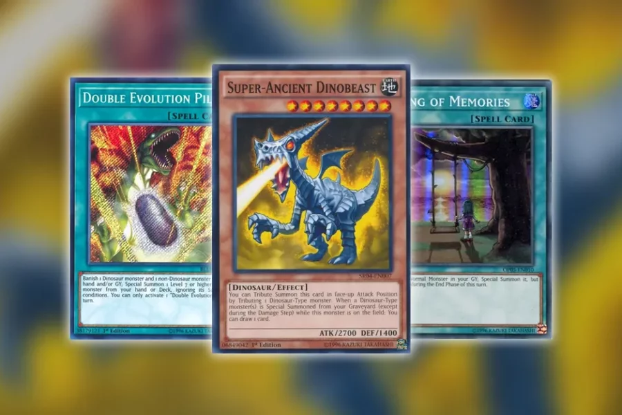 Best Dinosaur Cards in Yu Gi Oh