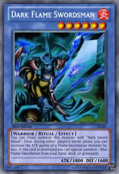 Blue Flame Swordsman 1 18 Best Joey Wheeler’s Deck Cards in Yu-Gi-Oh!