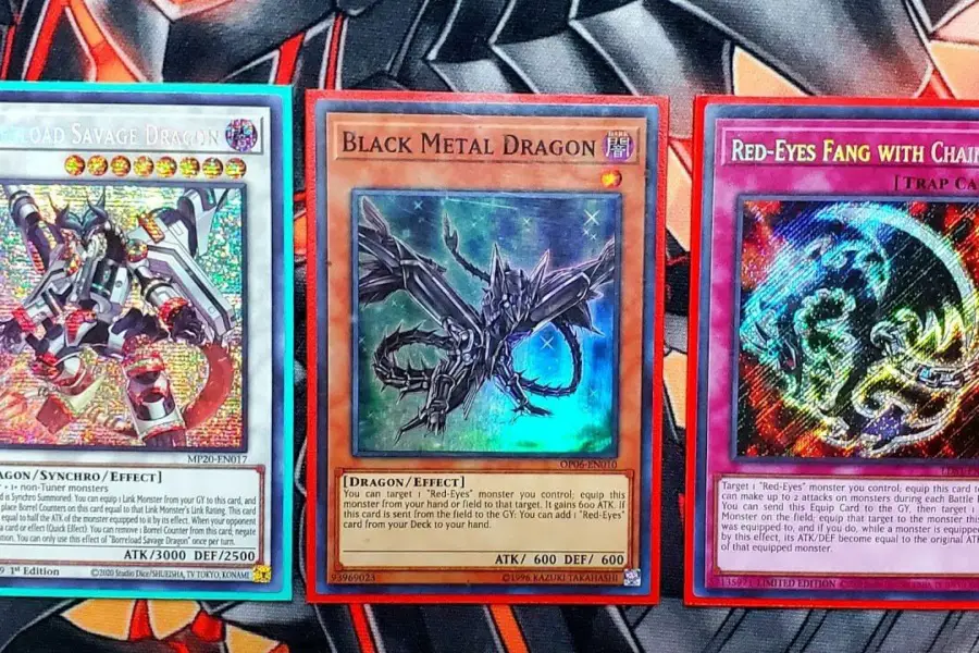 Red Eyes Deck Cards 1