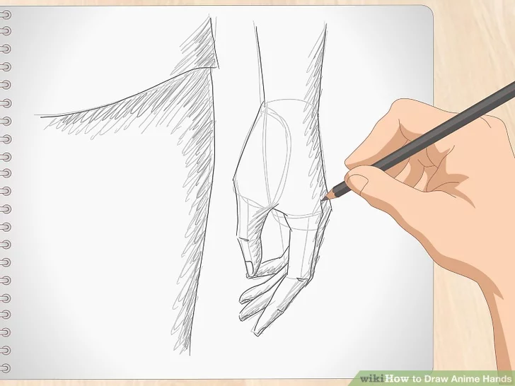 aid2465013 v4 728px Draw Anime Hands Step 11.jpg How to Draw Anime & Manga Hands