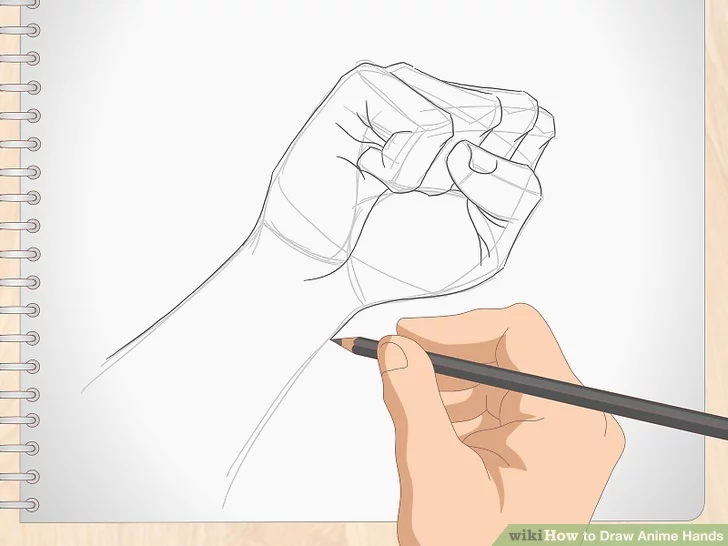 aid2465013 v4 728px Draw Anime Hands Step 9 Version 2.jpg How to Draw Anime & Manga Hands