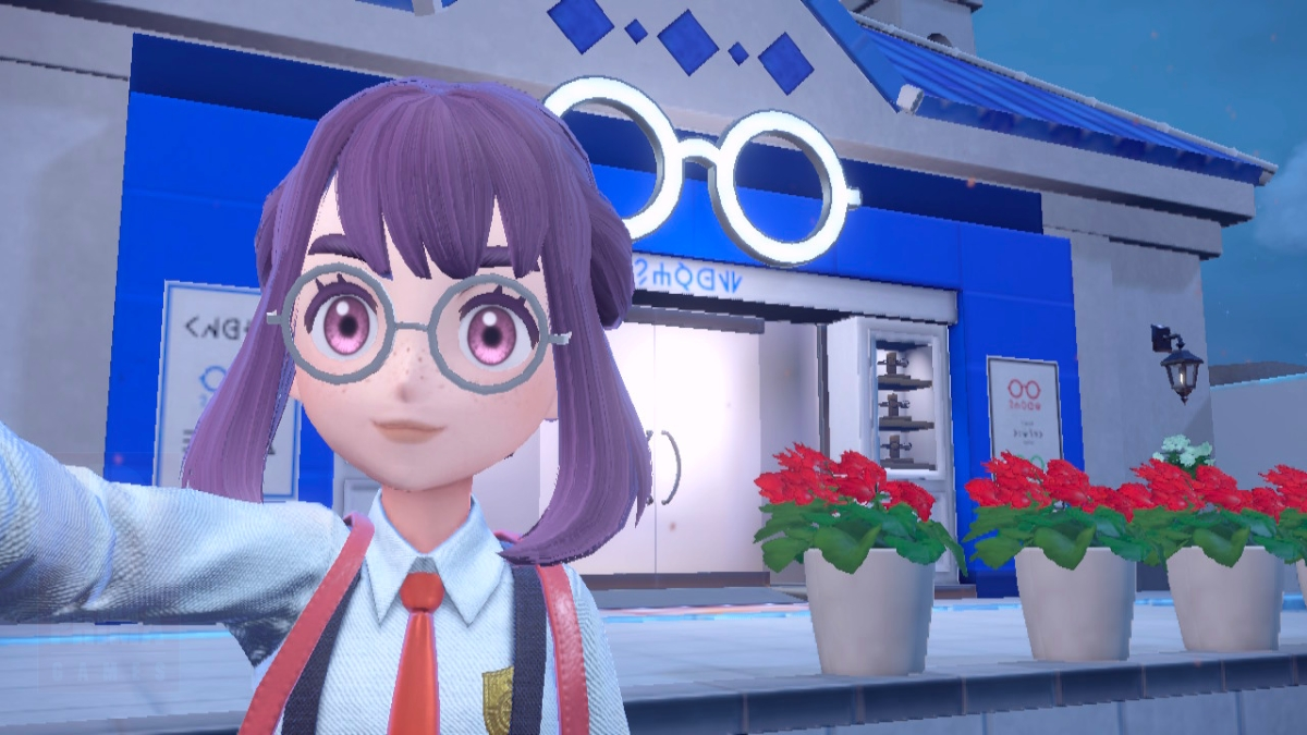 Glasses Shop in Pokemon Scarlet and Violet