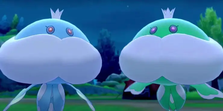 Jellicent 20 Rarest Dual-Type Pokemon Combinations