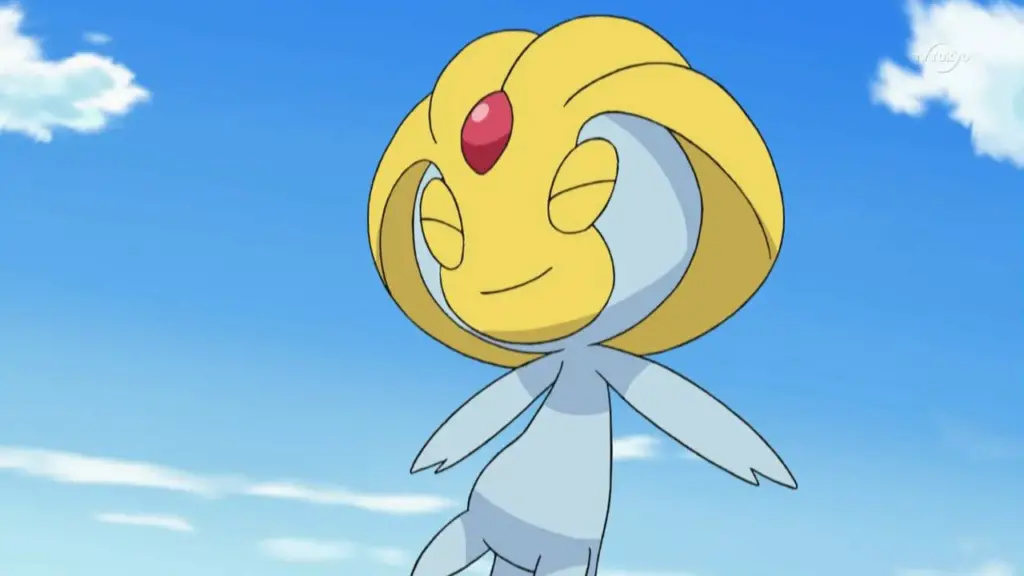 Uxie in the Pokemon anime