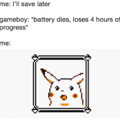 surprised pikachu game boy 1 Origin of Surprised Pikachu Meme Explained