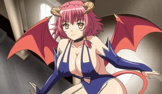 Shamusheru From Kyonyuu Fantasy 1 32 Best Succubus Anime Characters