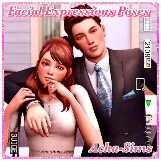 sims 4 couple facial expression poses