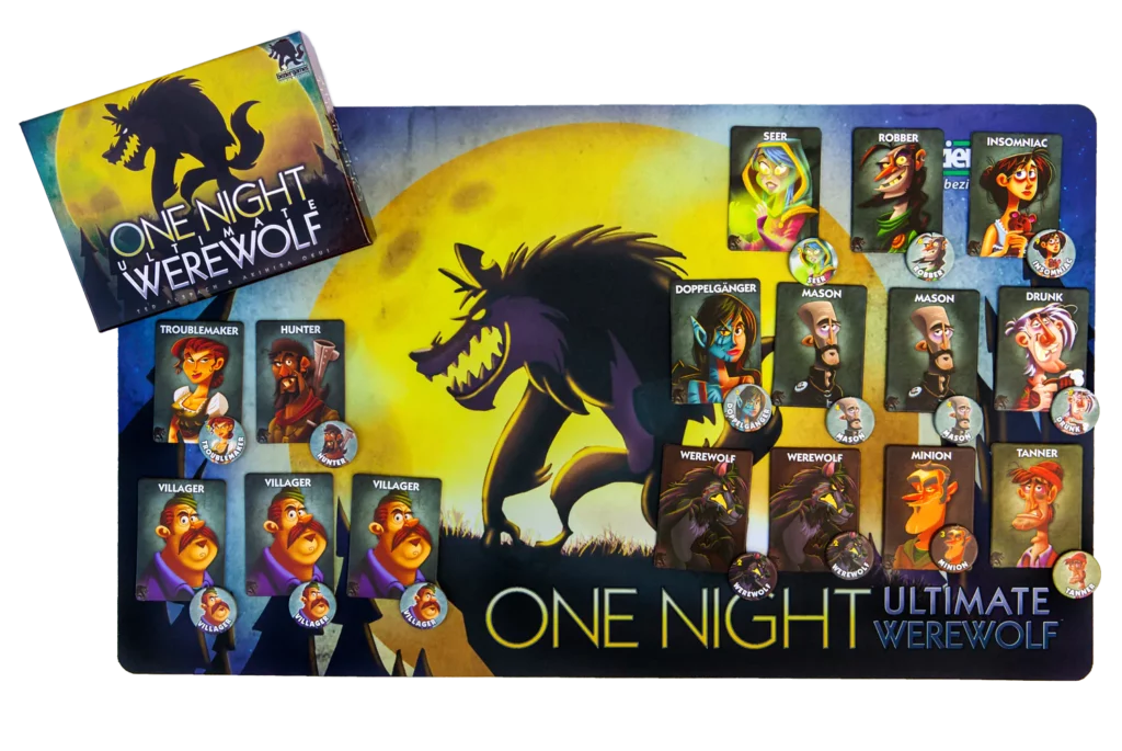 One Night Ultimate Werewolf 20 Games Like Taboo - Official Party Game