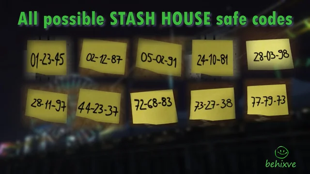 GTA ONLINE STASH HOUSE