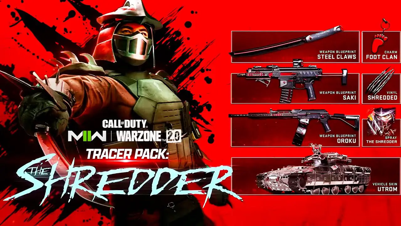 How to get the Shredder operator skin in Modern Warfare 2 and Warzone 2 ...