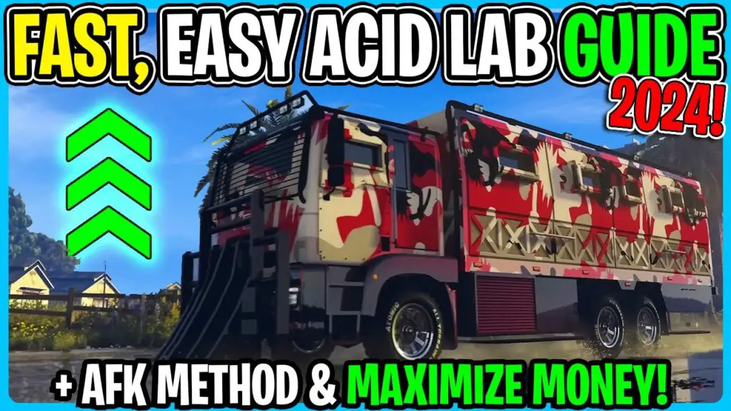 How to get Acid Lab in GTA Online in 2024? A beginner's guide My