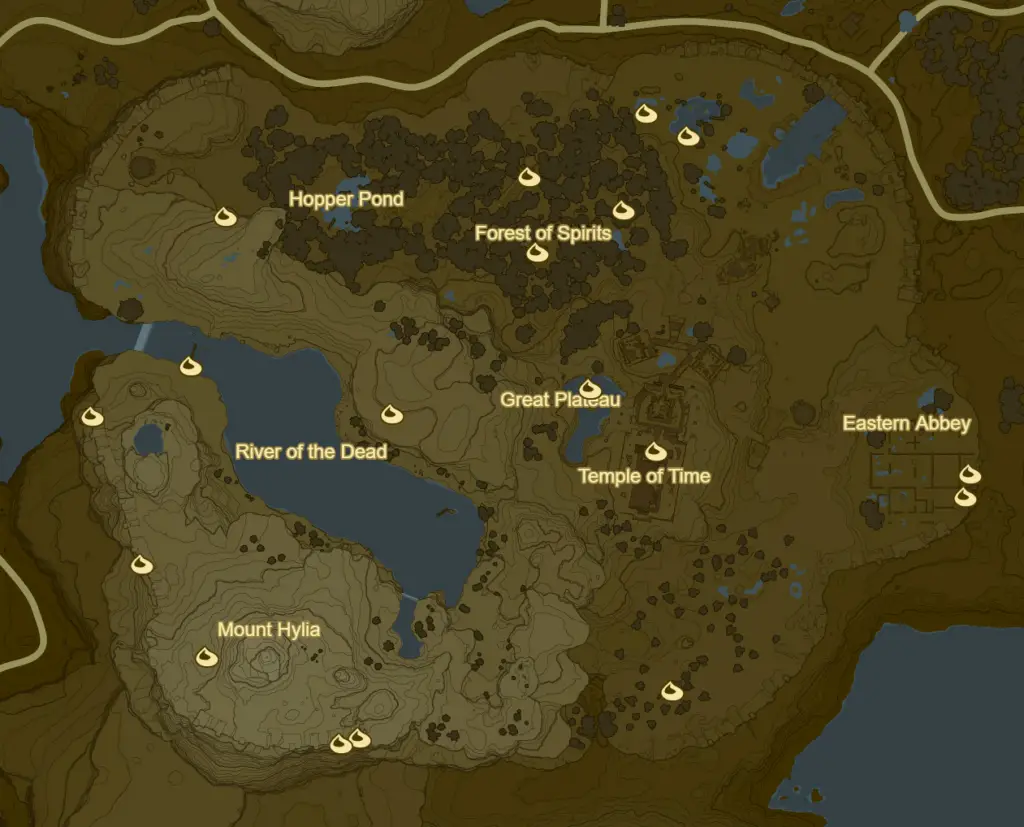 image 195 The Legend Of Zelda: Tears Of The Kingdom - Chasm Locations